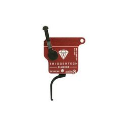 Triggertech Rem 700 Black Diamond Flat Clean Trigger PVD Black R70-SRB-02-TNF