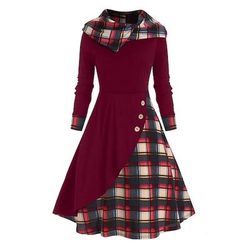 Retrò Vintage Punk Gotico Medievale Vestito Mascherata Medico della peste Costume Per donna Fantasia Mascherata Feste Adulti Vestito