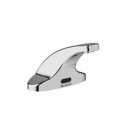 Sloan 3362116 Deck Mount Electronic Faucet - 4" Centers, Fixed Spout, Hardwired, Chrome
