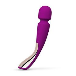 Lelo Smart Wand2 Medium Massaggiatore Wand Black Colore Deep Rose 1 pz