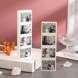 Puzzle personalizzati in mattoncini - Regalo di matrimonio personalizzato per coppie - Puzzle con foto - Regalo di matrimonio - Arte DIY per adulti - Decorazioni da casa - Puzzle 3D