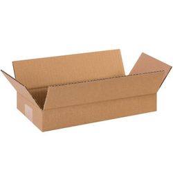 14 x 6 x 2" Flat Corrugated Boxes, Bundle Of 25 (1462)