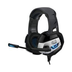 Adesso XTREAMG2 Xtream G2 Stereo USB Gaming Headphones for PC and Cloud Gaming, Binaural, Over the Head, Black/Blue ADEXTREAMG2