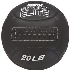 Champion Sports Rhino Promax Elite Medicine Ball, 20 lb, Black (CSIPRX20)