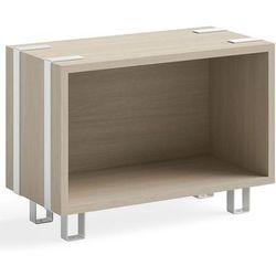 Safco 5509WHNA Ready Home Office Large Stackable Storage, 1-Shelf, 24w x 12d x 17.25h, Beige/White, Ships in 1-3 Business Days SAF5509WHNA