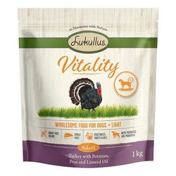 5x1kg Turkey Light Grain-Free Adult Vitality Lukullus Dry Dog Food