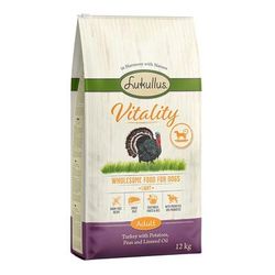 2x12kg Turkey Light Grain-Free Adult Vitality Lukullus Dry Dog Food