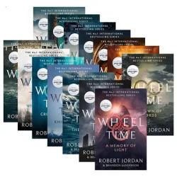 Genuine English Original Fantasy Novel The Wheel of Time 1-14 Volumes Film and Television Cover Version