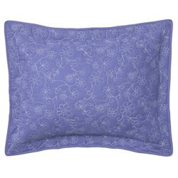 Anna Sham by BrylaneHome in Deep Dusk Ivory (Size KING)