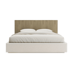 Oxford Bed Greige Oak