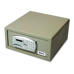 Fireking LT1507 Large Personal Safe, 1.2 capacity, 15 3/4w x 16 5/8d x 7 9/16h, Light Gray FIRLT1507