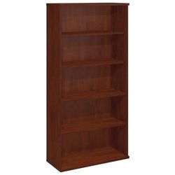 Bush WC24414 Series C Collection 36W 5 Shelf Bookcase, Hansen Cherry