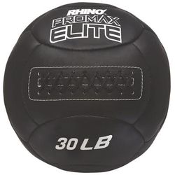 Champion Sports Rhino Promax Elite Medicine Ball, 30 lb, Black (CSIPRX30)