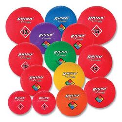 Champion UPGSET1 Playground Ball Set, Multi-Size, Multi-Color, Nylon, 14/Set - Set of 8 CSIUPGSET1
