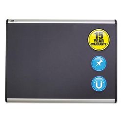 Quartet® MB547A Prestige Plus Magnetic Fabric Bulletin Board, 72 x 48, Fiberboard/Plastic Frame QRTMB547A