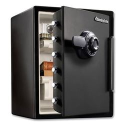 Sentry SFW205CWB Fire-Safe with Combination Access, 2 cu ft, 18.6w x 19.3d x 23.8h, Black SENSFW205CWB