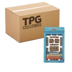 TPG Creations Anywhere Zen Strips, Sandy Cheetah Print, Assorted Colors, 13/Set, 24 Sets/Carton (TPG88524)