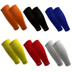 Couverture de chaussettes de football à compression, jambières à compression, chaussettes de mollet à absorption de la sueur