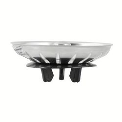 TEMU 1pc Kitchen Sink Strainer, 304 Stainless Steel Anti-clogging Drain Filter With 3- Base For Ikea Old Model