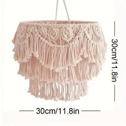 TEMU Unique Tassel Hanging Shade - Accessory No Battery , And