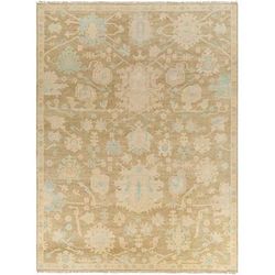 Amiri 2' x 3' Traditional Wool Tan/Dark Beige/Light Peach/Smoke/Nutmeg/Denim/Dark Brown/Taupe/Blue/Medium Gray/Gray/Light Blue/Lavender/Dusty Sage/Dark Brown/Medium Gray Area Rug - Boutique Rugs