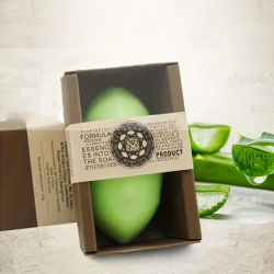 1 PCS 110g Aloe Vera Soap Handmade Soap Natural Plant Derived Hydration Deep Cleaning Unisex For Home or Travel Ues