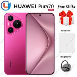 Original Huawei Pura 70 5G Mobile Phone 6.6" Kunlun Glass 2 Screen Kirin 9010 Octa Core HarmonyOS 4.2 Battery 4900mAh Smartphone