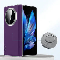 Liquid Leather Slim Magsafe Case for Honor Magic V3, Magnetic Hinge Armor Back Cover, Elegant