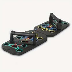TEMU A Multifunctional Push-up Board Trainer - Strengthens Chest Muscles, Improves Posture, And Enhances Overall Fitness - An Essential Item For Home And Gym Workouts.