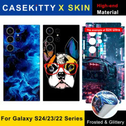 CASEKiTTY Skin Sticker For Galaxy S24 Ultra Back Film Samsung S23 Plus Full Cover Protective Decal
