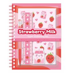 Strawberry Milk Stationery Set