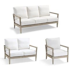 Winhill Seating Replacement Cushions - Lounge Chair, Sunbrella Rain, Rain Aruba - Frontgate