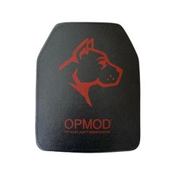 Guard Dog OPMOD Level 4 Armor Plate w/ Advanced Coating Black 10inx12in IV-OPMOD