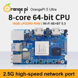 Orange Pi 5 Ultra 16G Ram RK3588 DDR5 Single Board Computer WiFi+BT M2 SSD 6TOPS NPU OrangePi5 Ultra Mini PC Run Android12 Linux