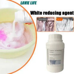 300/100g Clothes Bleaching Powder White Clothing Brightener Reducing Agent Rinse Clothing Dyeing Oil Stain Remover LAVIE LIFE