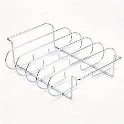 TEMU Rib Rack, Portable Grill Grill For Steak And Outdoor Grilling Tools, For Restaurants