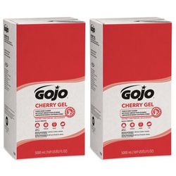 Gojo Pro Tdx Gel Pumice Hand Soap Cleaner, Cherry Scent, 169.07 Oz, Carton Of 2 Refills