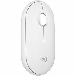 Logitech Pebble 2 M350S Mouse - Optical - Wireless - Bluetooth - Tonal White - 4000 Dpi - Scroll Wheel - 3 Button(S) - Symmetrical