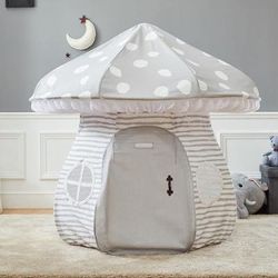 Wonder & Wise Mushroom Playhome - Grey Dots