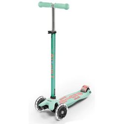 Micro Kickboard Maxi Deluxe LED Scooter (5-12 years) - Mint
