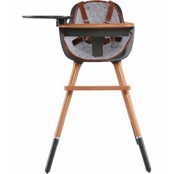 Micuna OVO City Max Luxe High Chair - Black/Honey (Albee Exclusive)