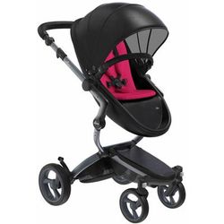 Mima Xari Complete Stroller, Graphite - Black / Magenta