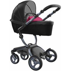 Mima Xari Complete Stroller, Graphite - Black / Magenta