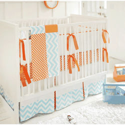 New Arrivals Orange Crush 3 Piece Crib Bedding Set