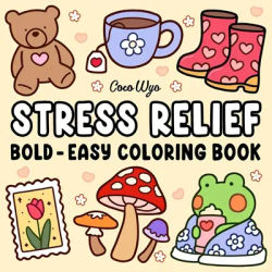 Cutie Coloring Book Featuring Adorable Creatures In Relax Cozy Moments Fun Adults and Teens Cartoon Doodles Book Perfect Gifts