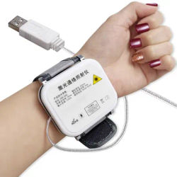 650nm Laser Therapy Wrist Diode LLLT Watch Diabetes Hypertension Cholesterol Treatment Laser Physiotherapy Machine Accessories