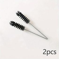 TEMU 2pcs Car Cleaning Tools Engine Maintenance Intake Valve Cylinder Carbon Removal Brush Cleaning Brush Inspection Tool Car Wash Kit