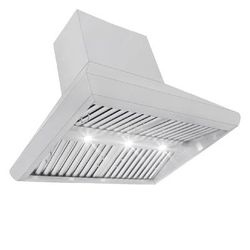 Island Range Hood, Ducted, 1200 CFM, Stainless Steel Finish| Proline PLJI 109 / 54 inches wide