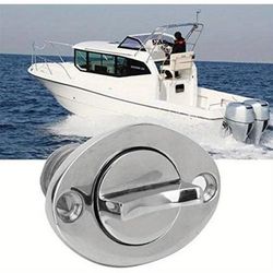 TEMU Drain Plug Marine Boat Garboard Drain Plug Steel Rust-resistant Oval Shaped Drain Plug 1in