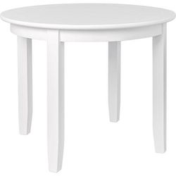 Kendal Round Dining Table by Camden Isle in White (Size ONE SIZE)